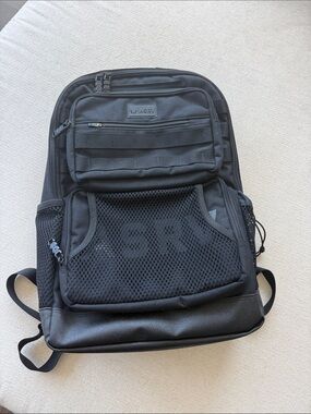 ASRV Black Men's Tactical Backpack with Mesh Front Pocket